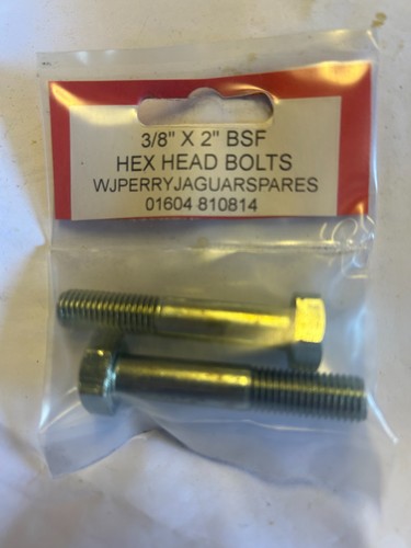 Bsf hex head bolts - head,