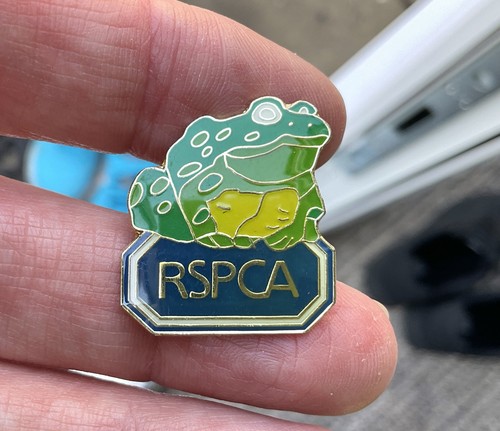 Rspca pin badge - rspca, society