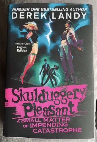 Skulduggery pleasant signed - skulduggery,