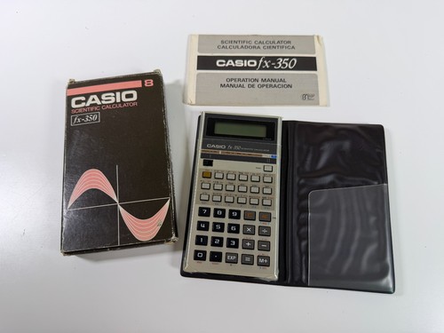 Vintage casio 350 - vintage, fx-350