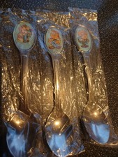 Vintage Tetley's Tea Spoons 1996. Sealed Set Of 3