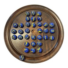 30cm Diameter WOODEN SOLITAIRE