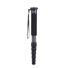 Andoer C-555 155cm/5.1ft Carbon Fiber Camera Monopod Unipod Stick 6-Section With