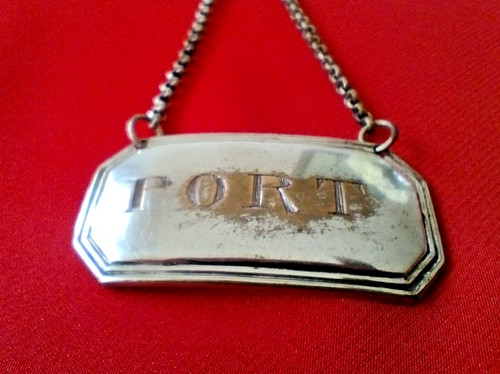 Vintage decanter label port - decanter,