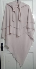Layered Khimar With Tie Back