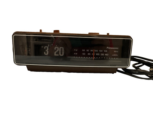Panasonic flip clock - panasonic, fm