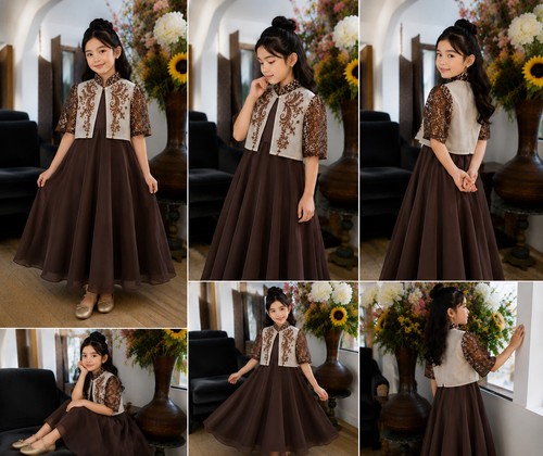 Filipiniana child girl - child,