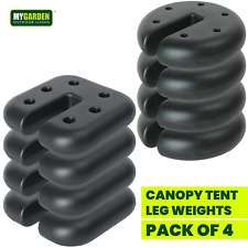 Canopy Tent Leg Weights 4pcs Outdoor Anchor Stand Heavy Duty Gazebo Discs