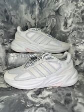 Adidas Ozelle Trainers Ladies Light Grey Size UK 7 EU 40.7 #REF25