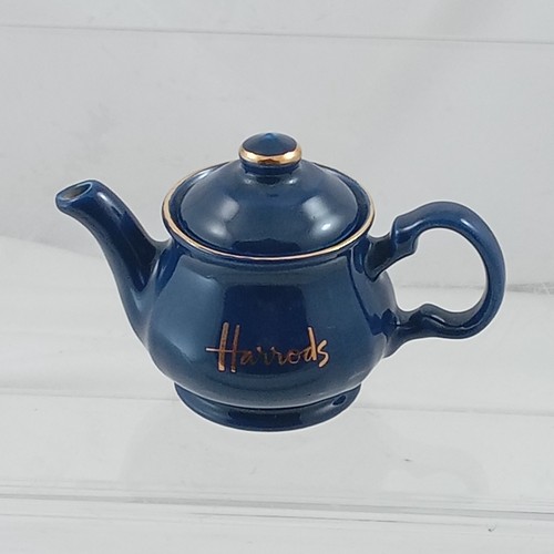 Harrods miniature teapot made - harrods,