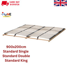 IKEA LÖNSET Slatted Bed Base With Curved Slats Comfort Spine Aligned Supported