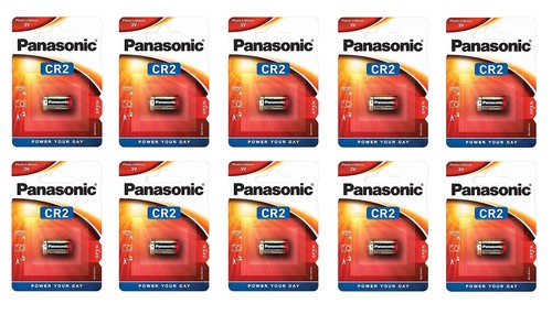 10x panasonic cr2 lithium - 10x,