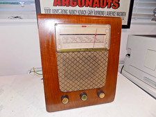 His Master’s Voice Model 1508 Vintage Tube/Valve Radio Untested Sold as Spares