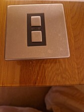 Lightwave RF LW450 SS 1-Gang 2-Way Dimmer Light Switch Stainless Steel (Slave)