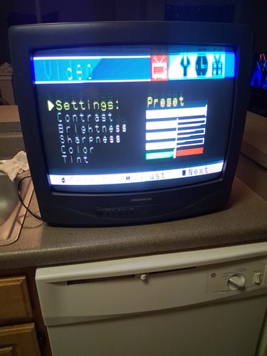 Daewoo dtq 19p3fc color - dtq-19p3fc, tv