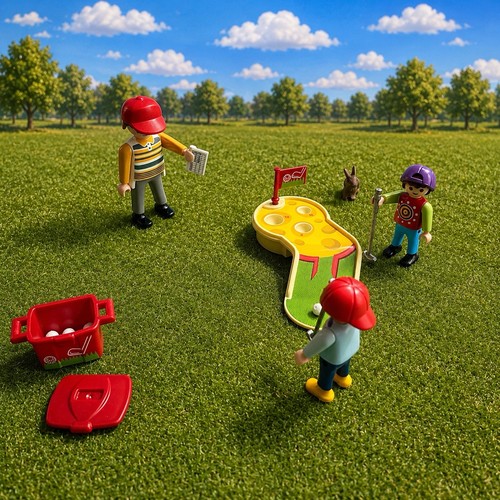 Playmobil mini golf play - mini, set