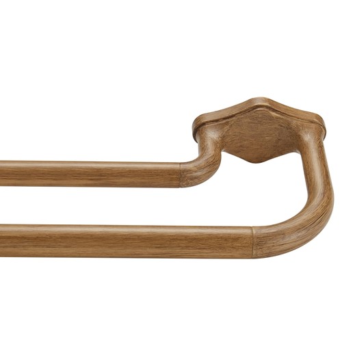 Brown wood grain double - brown,