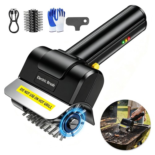 Electric grill brush - grill,