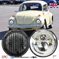 Chrome 7"inch LED Headlight