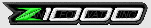 Kawasaki 1000 embroidered - z,