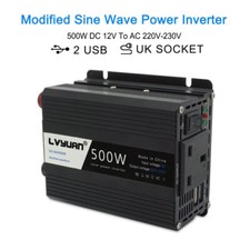 500W Car Power Inverter 12V to