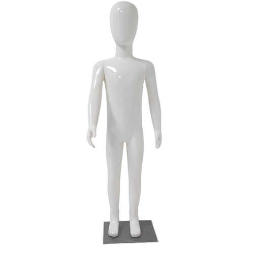 Child plastic egg head display - plastic,