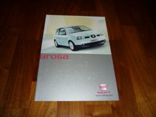 Seat Arosa brochure 05/2002