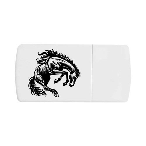 Bucking bronco pill box - bronco', with
