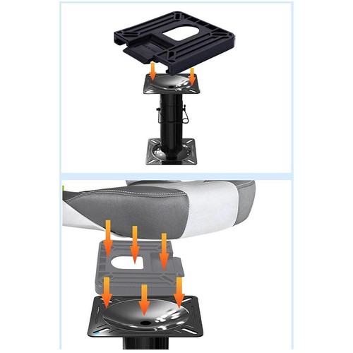 Boat seat mount base - boat,