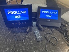 Portable DVD Player 7-inch Twin Screen