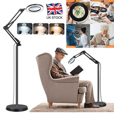 10x magnifying glass with - glass,
