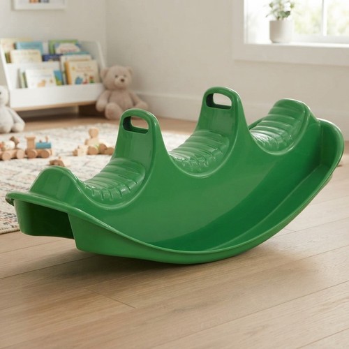 Hand powered plastic - plastic, rocking