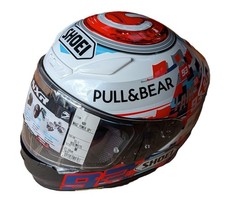 Shoei NXR Full Face Motorcycle Helmet - Marc Marquez 93 Replica - Power Up