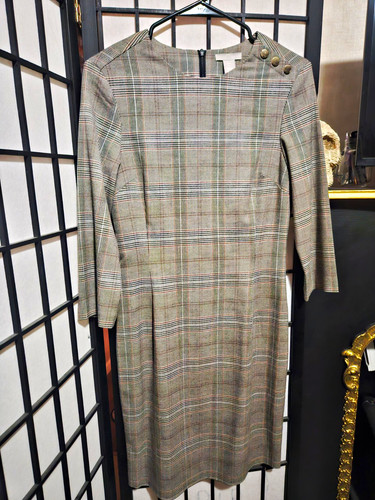 Women plaid sheath - women's,