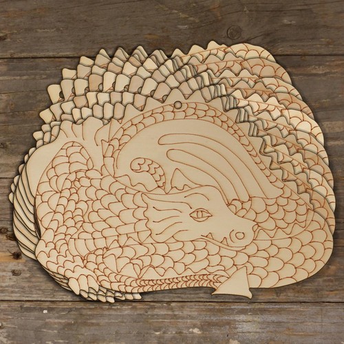 10x wooden sleeping - 10x,