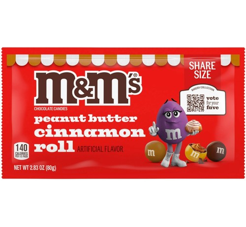 Peanut butter cinnamon - m&m's,