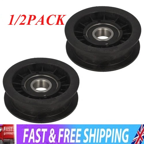 Flat idler jockey - flat, belt