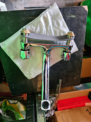 Chrome bridge deck - chrome, mounted