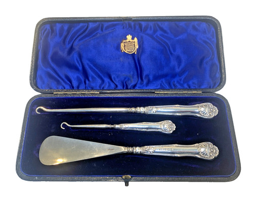 Sterling silver set boot - set, /