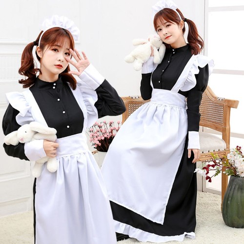 Women maid outfit long dress - women,