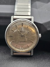 Vtg Omega Seamaster De Ville 34mm Automatic Wristwatch (Working)