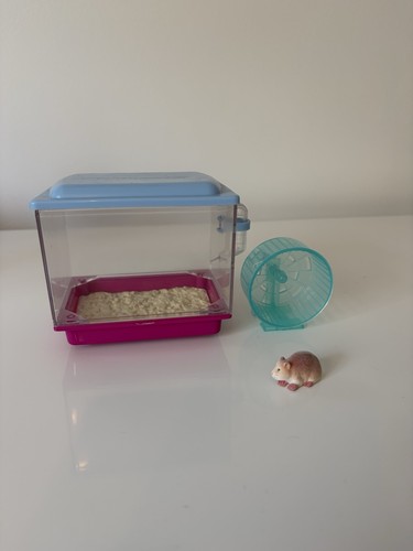 American girl doll - girl, hamster