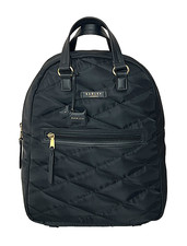 Radley Matlby Street Quilt Medium Backpack Bag Black Polyester New