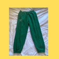 BERSHKA GREEN JOGGERS/TRACKSUIT BOTTOMS/SWEATPANTS SIZE S