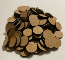Wooden MDF discs / circles 5mm / 10mm / 15mm / 20mm diameter (3mm thick)