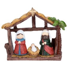 Christmas mini nativity scene - christmas,