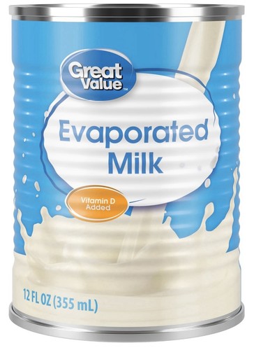 Great value evaporated - great, milk