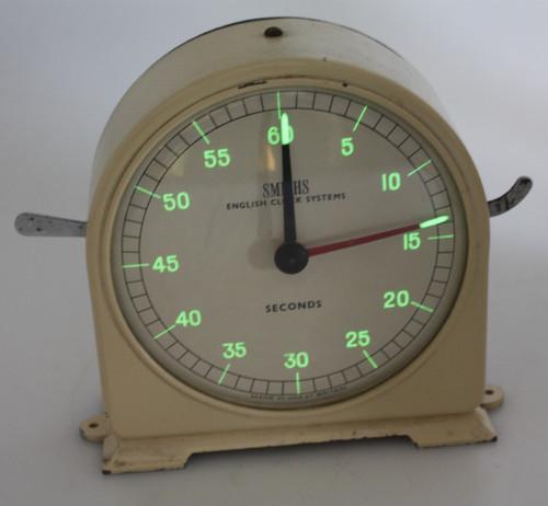 Luminous smiths darkroom clock - luminous,