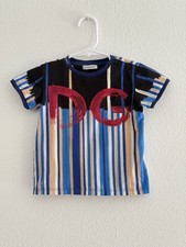 DOLCE & GABBANA Kids Boys T-shirt graphic print LOGO size 18 - 24 months 2t