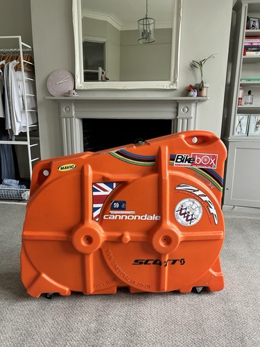 Orange bikebox alan road - orange,